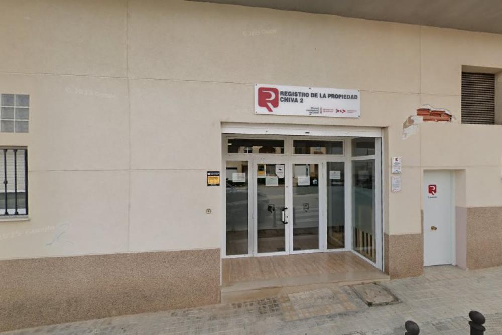Oficinas del Registro de la Propiedad en Chiva (Valencia)