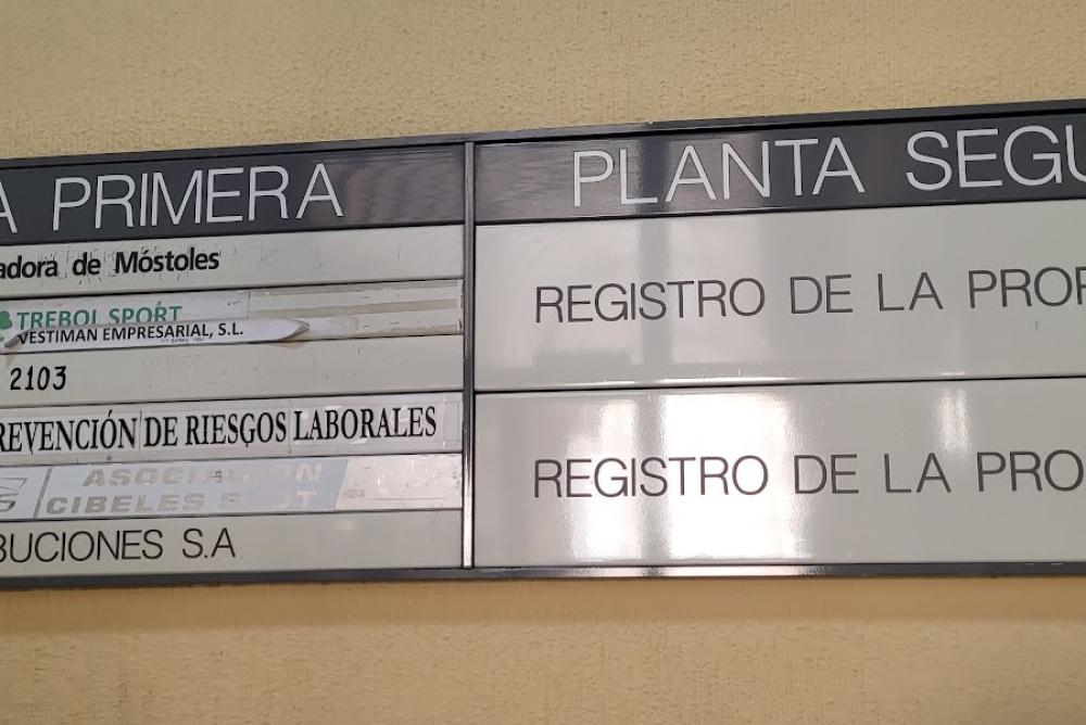 Oficinas del Registro de la Propiedad en Móstoles (Madrid)