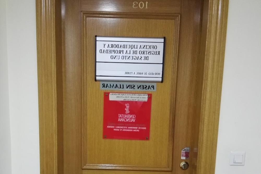 Registro de la Propiedad de Sagunto/Sagunt Nº 01 | José Carrasco Poveda