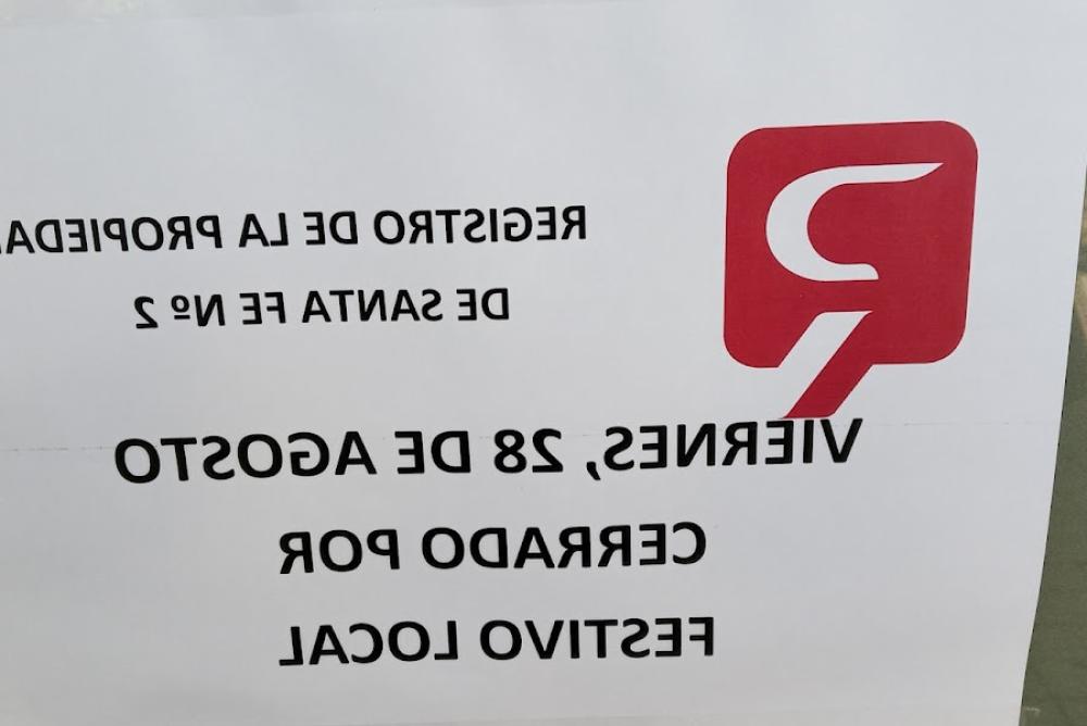 Registro de la Propiedad de Santa Fe Nº 02 | Cesar Alfonso Frías Román