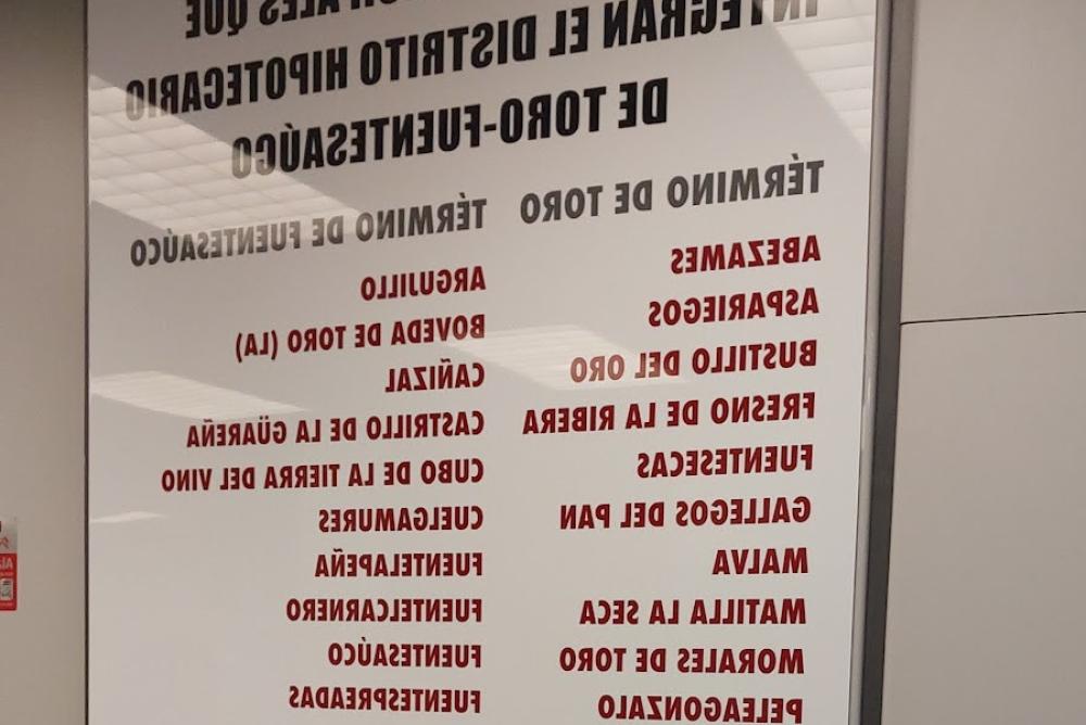 Registro de la Propiedad de Toro | Sara Rubio Martín